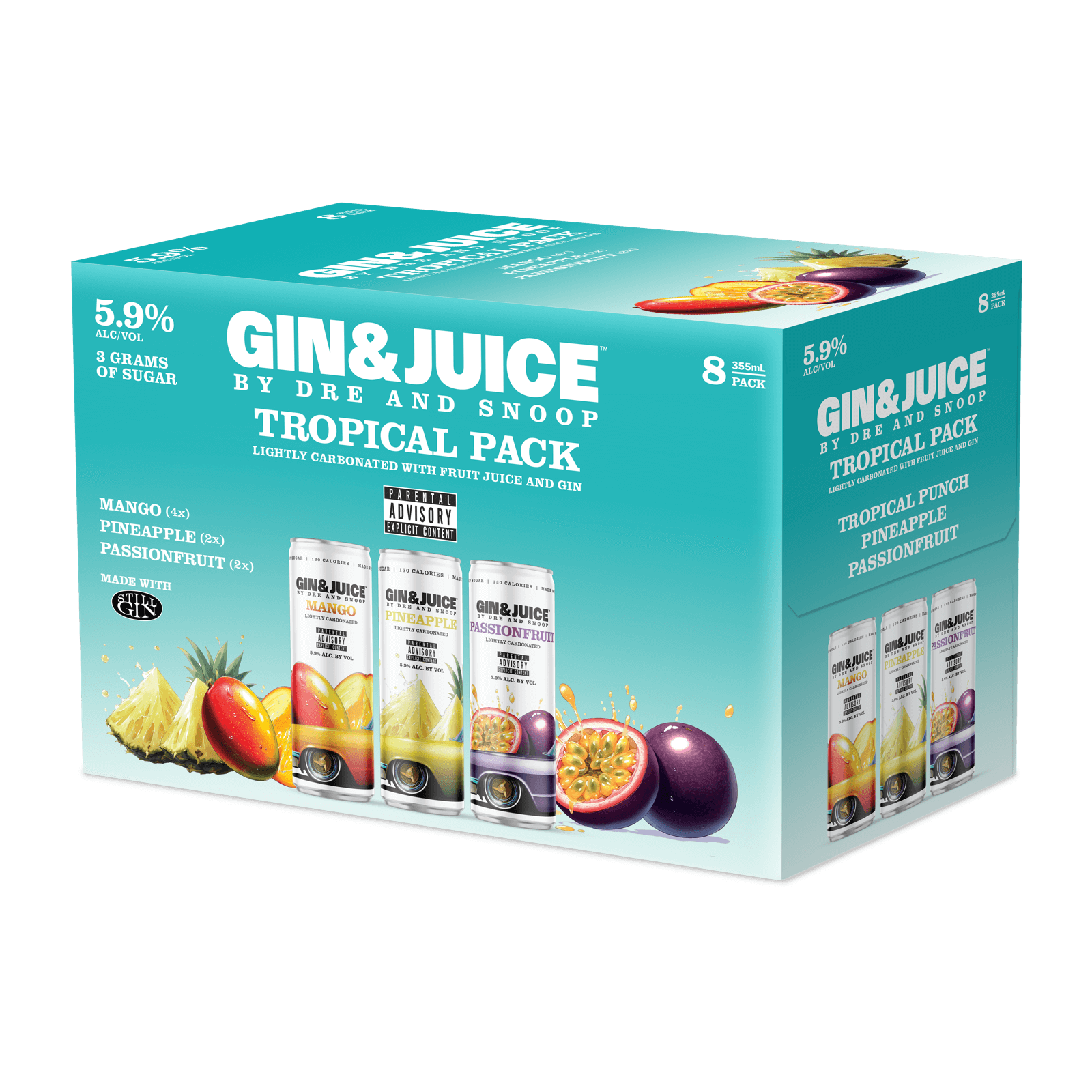 Tropical Pack | Gin&Juice By Dre and Snoop