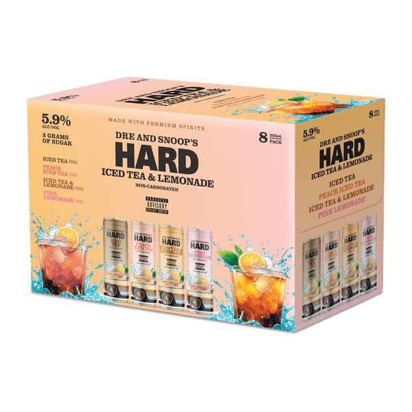 Hard Iced Tea & Lemonade Pack | Gin&Juice By Dre and Snoop