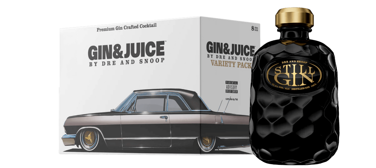 ドクター・ドレーとスヌープ・ドッグがアルコールブランド Gin ドクター・ドレーとスヌープ・ドッグがアルコールブランド Gin