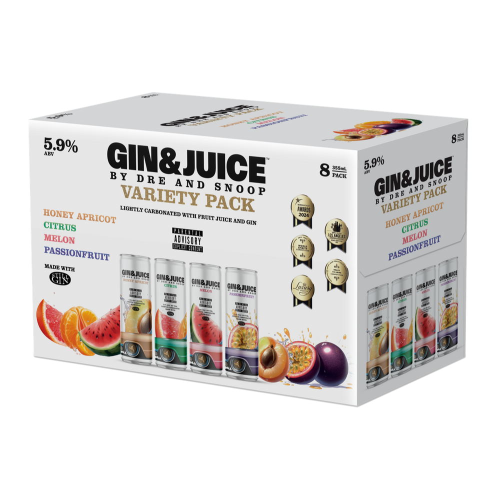 Variety Pack | Gin&Juice By Dre and Snoop Variety Pack | Gin&Juice By Dre and Snoop