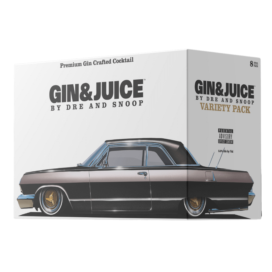 Gin & Juice Citrus by Dre and Snoop 4 Pack (12 oz) — Rare